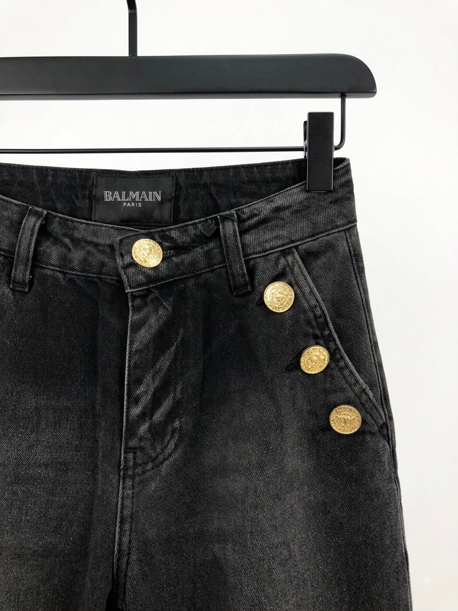 jeans Pant balmain grey - Image 3