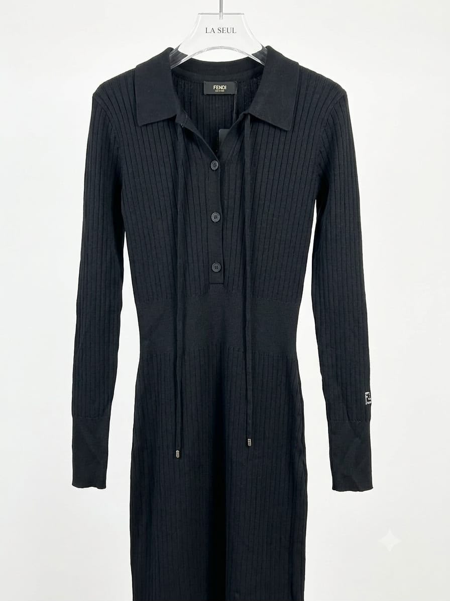 Black Fendi dress - Image 2
