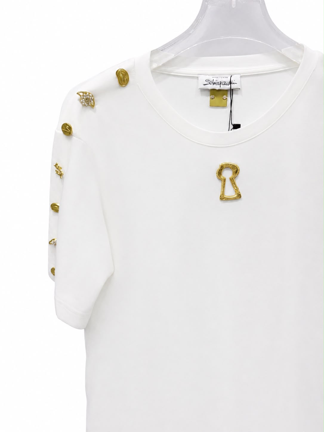 Track suit white gold details schiaparelli - Image 4