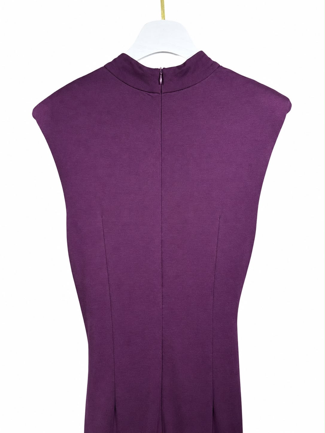 Dress mauve slevless gold key - Image 5