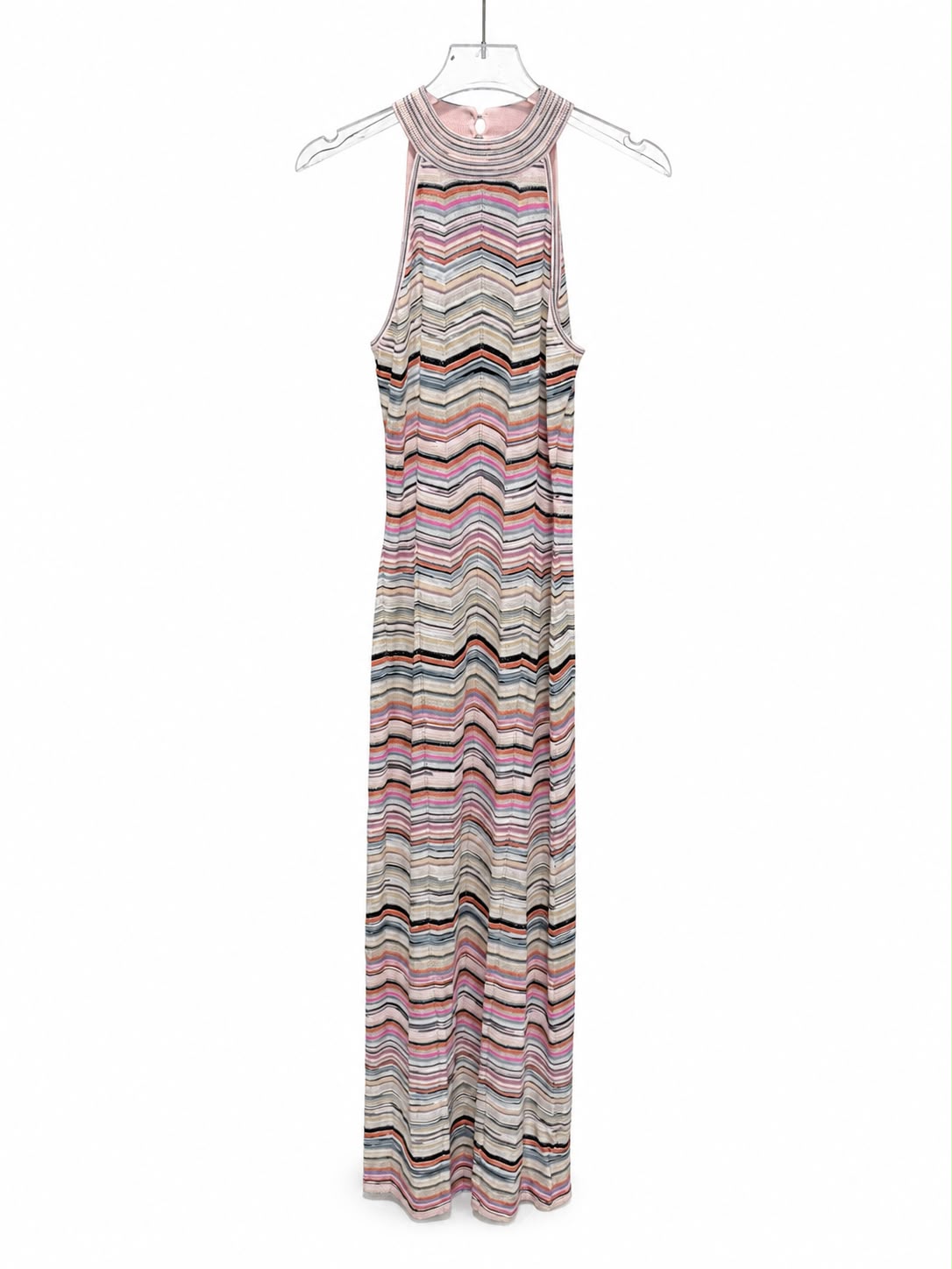Maxi dress chevron color