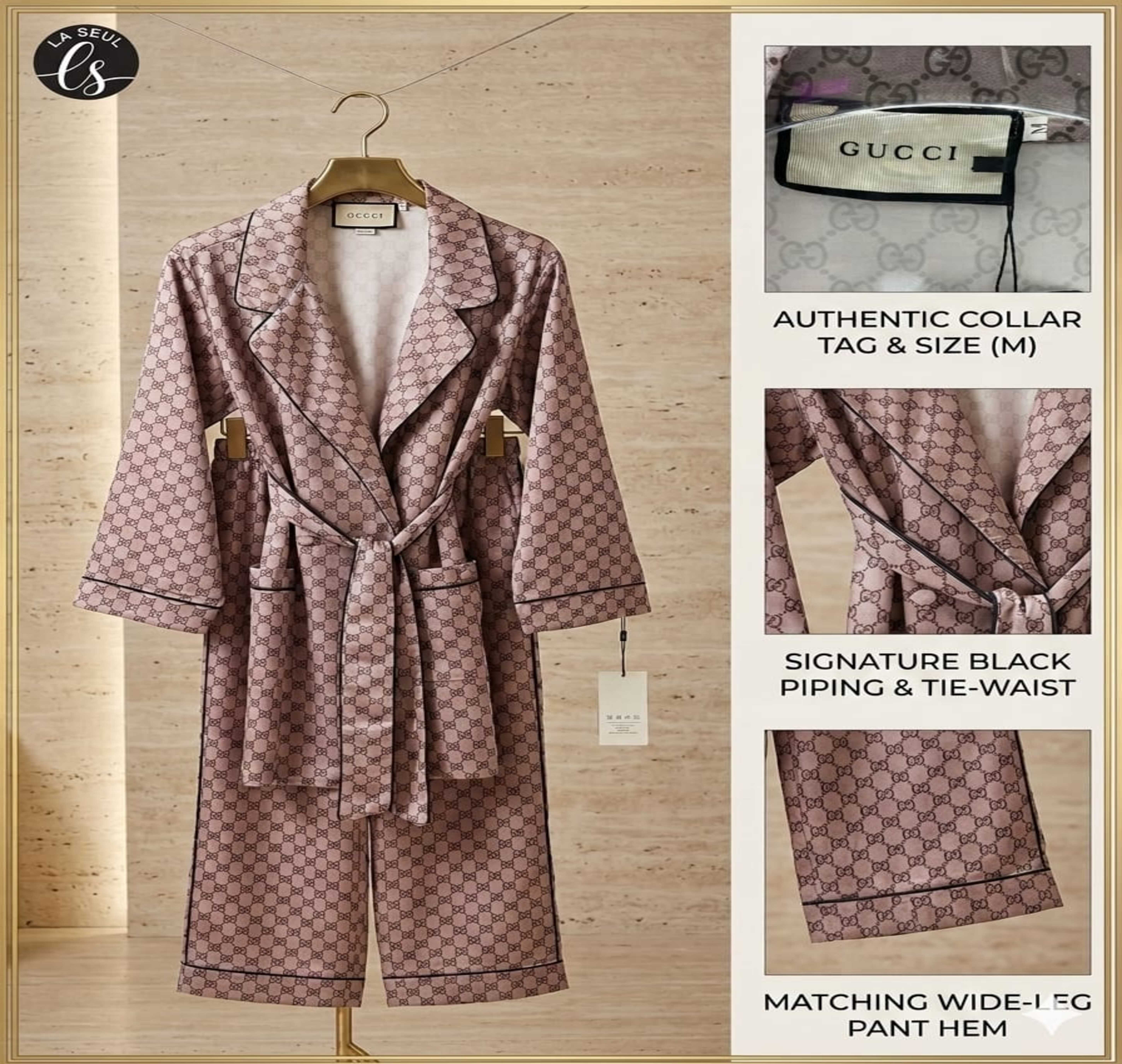 suit gucci fullcover beige