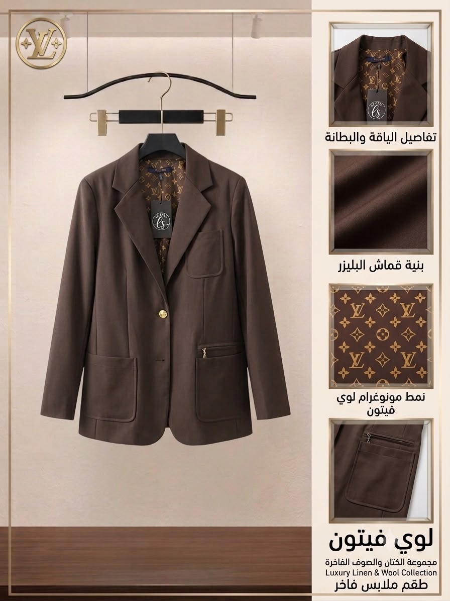 Blazer Louis Vuitton brown