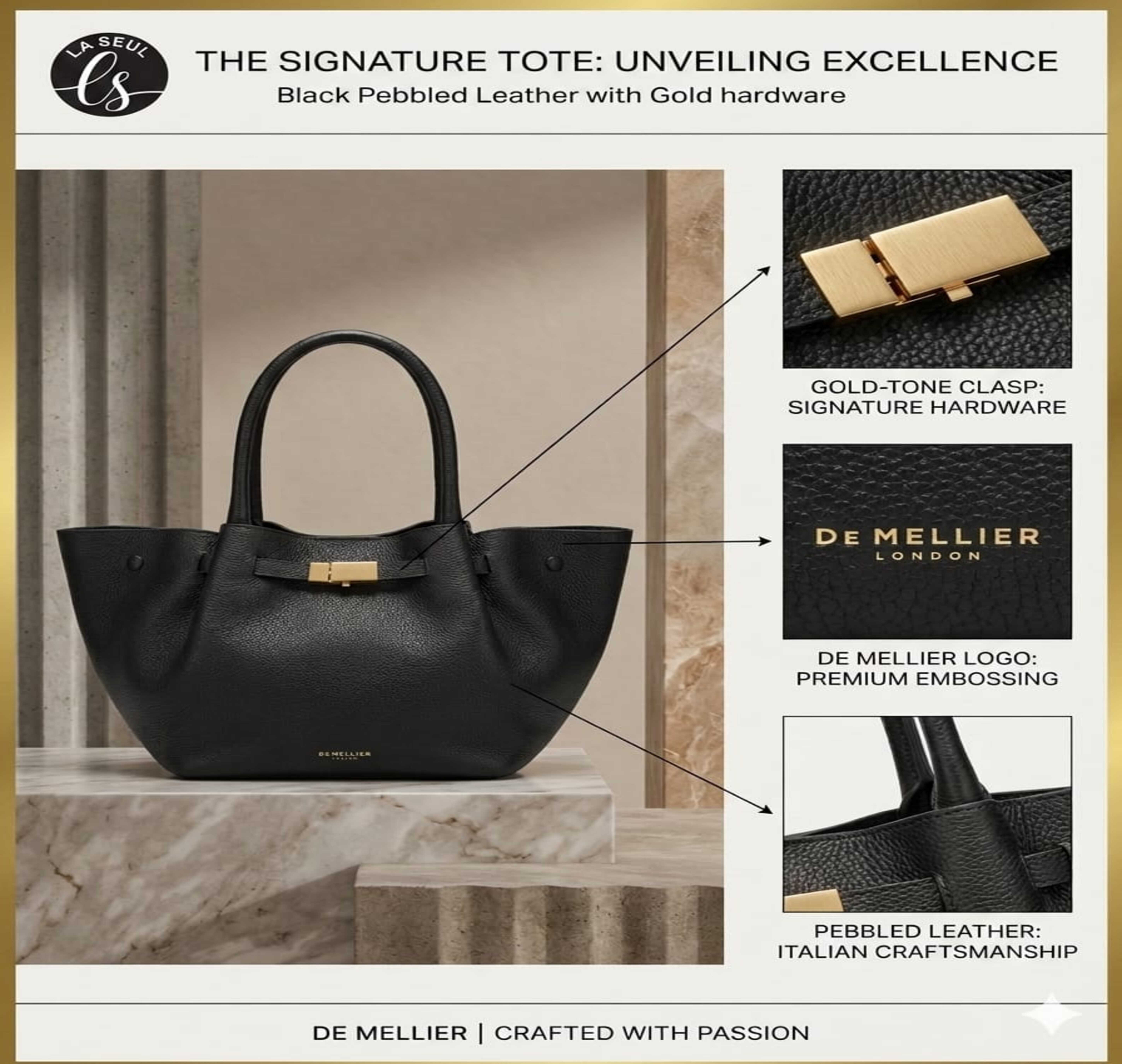bag demellier black
