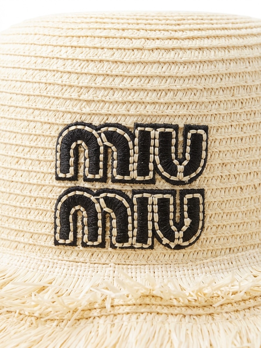 HAT MIU MIU OFF WHITE
