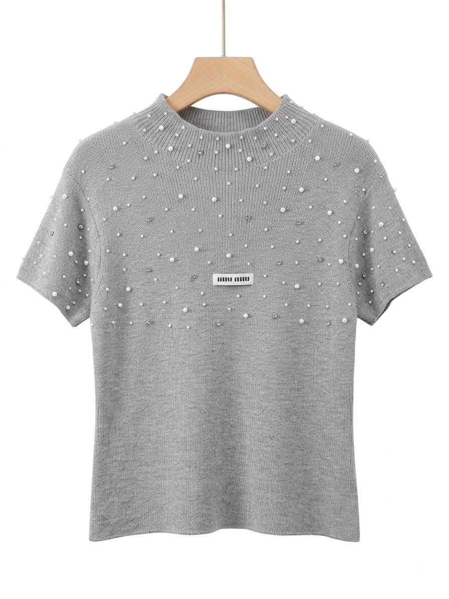 Top grey MIU MIU