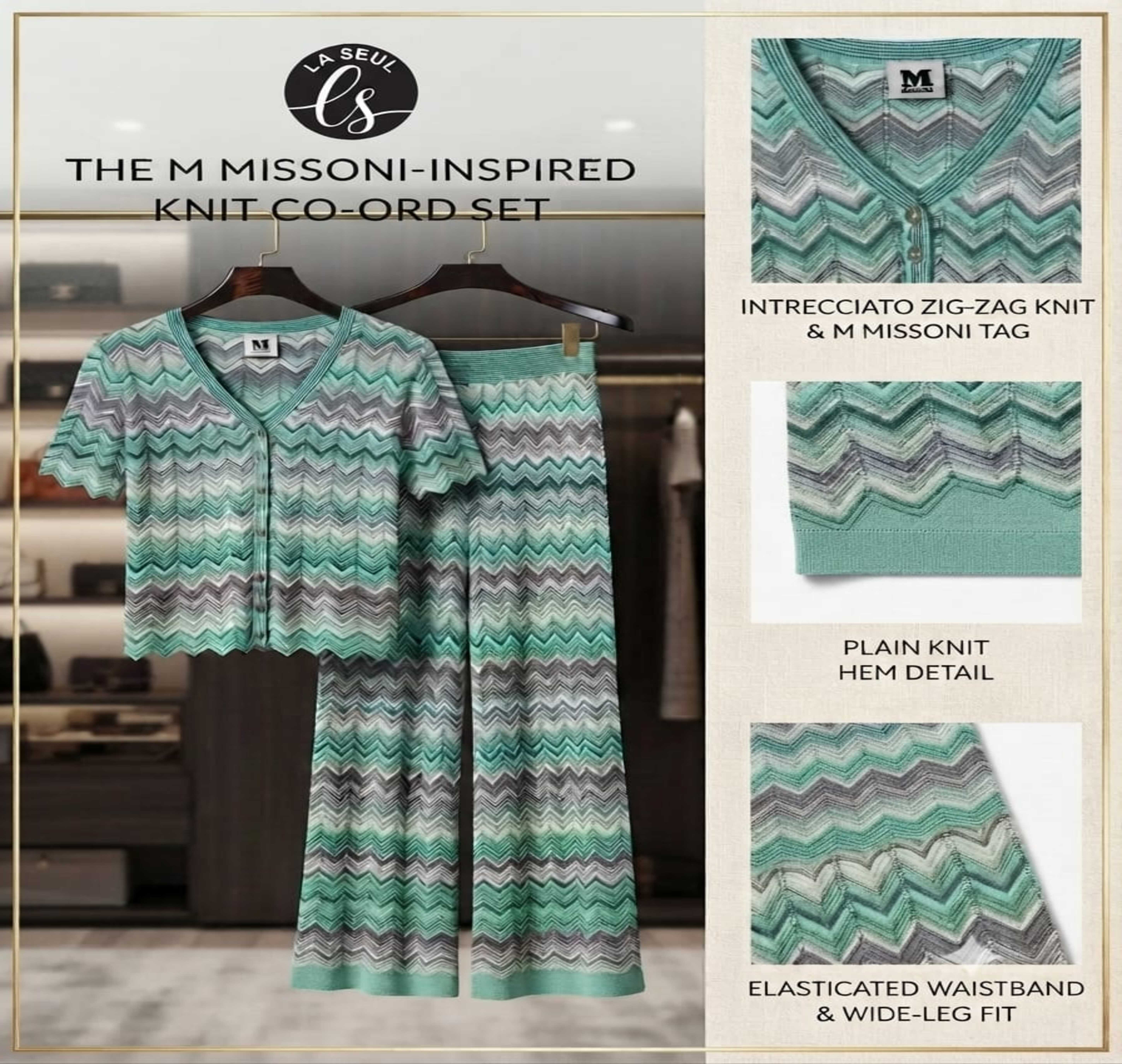 SIT MISSONI multi-colored