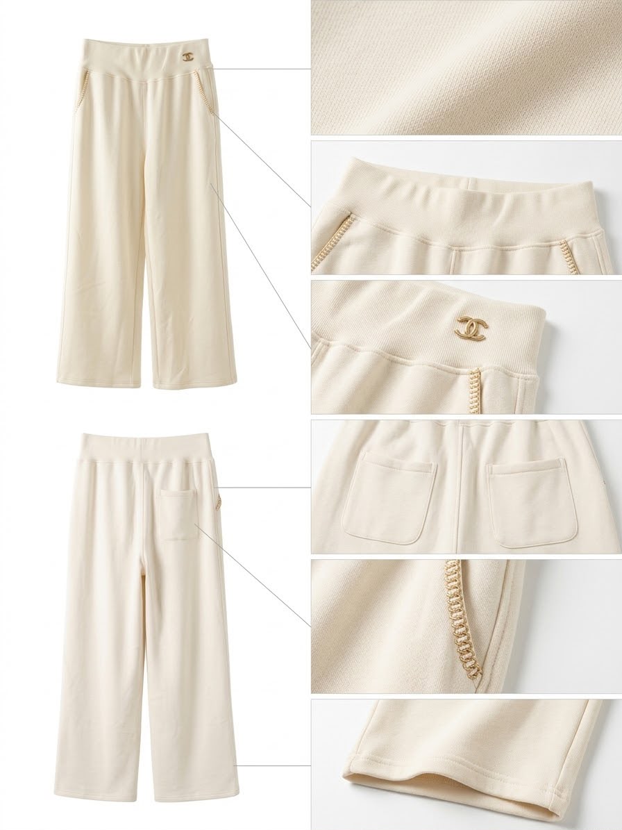Chanel sweatpants Beige