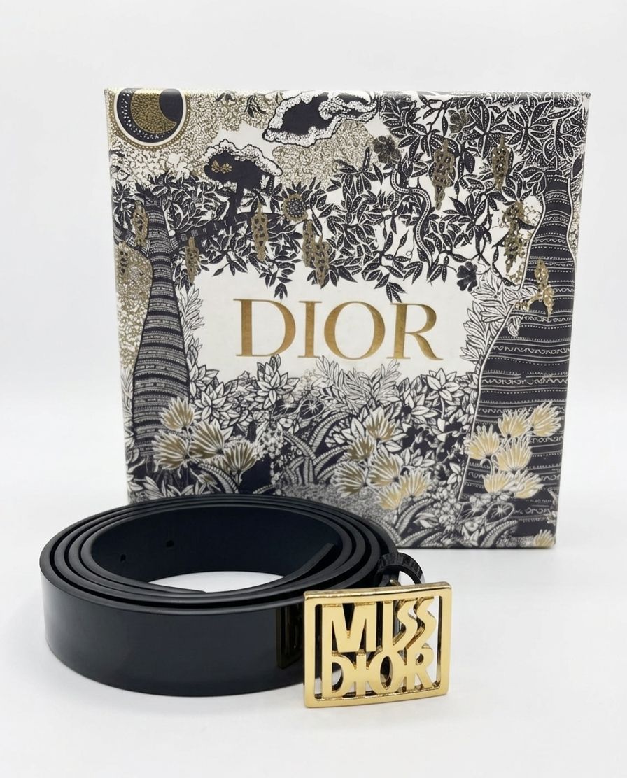 Belt miss dior black