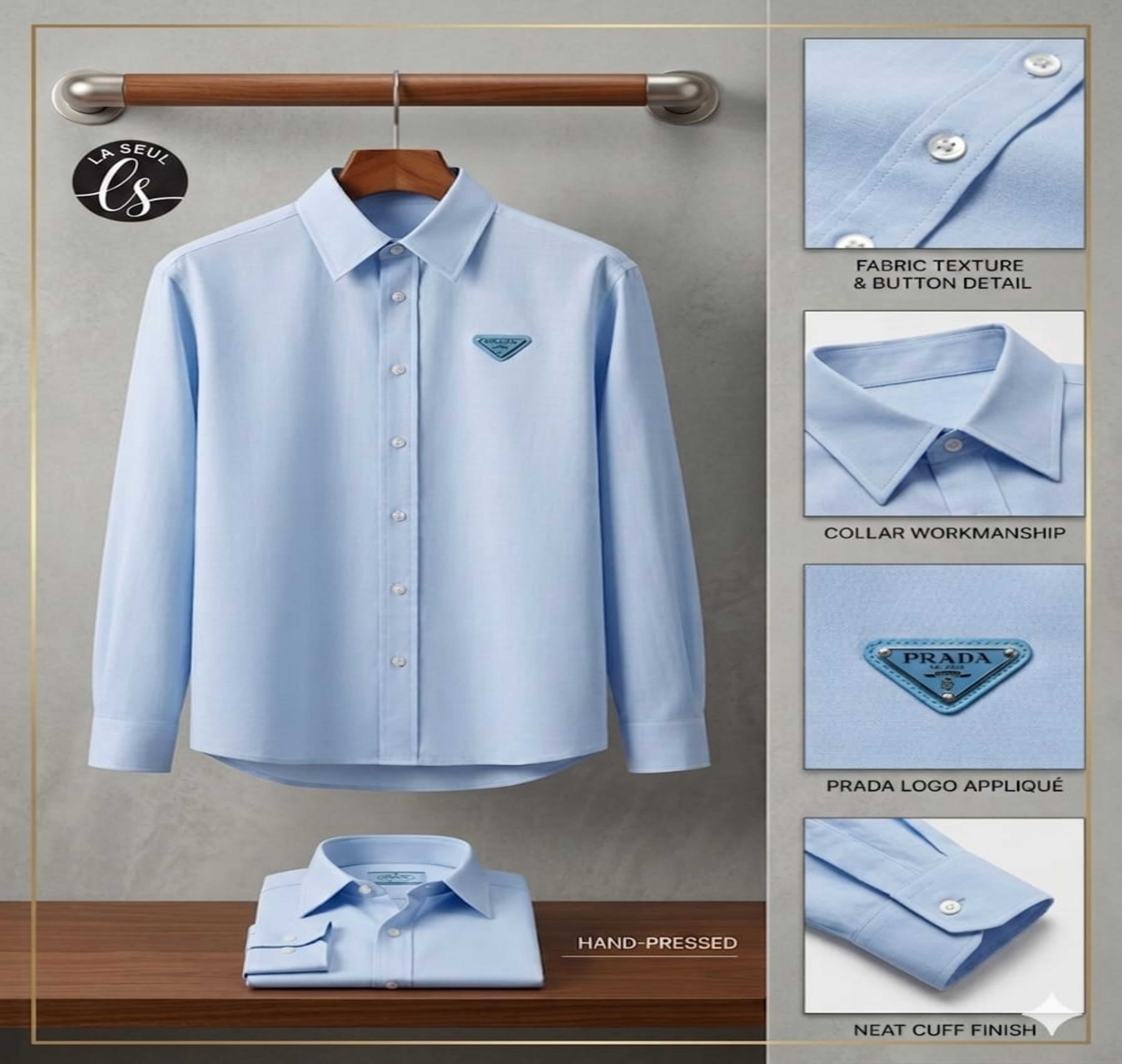 SHMIZ PRADA BABY BLUE