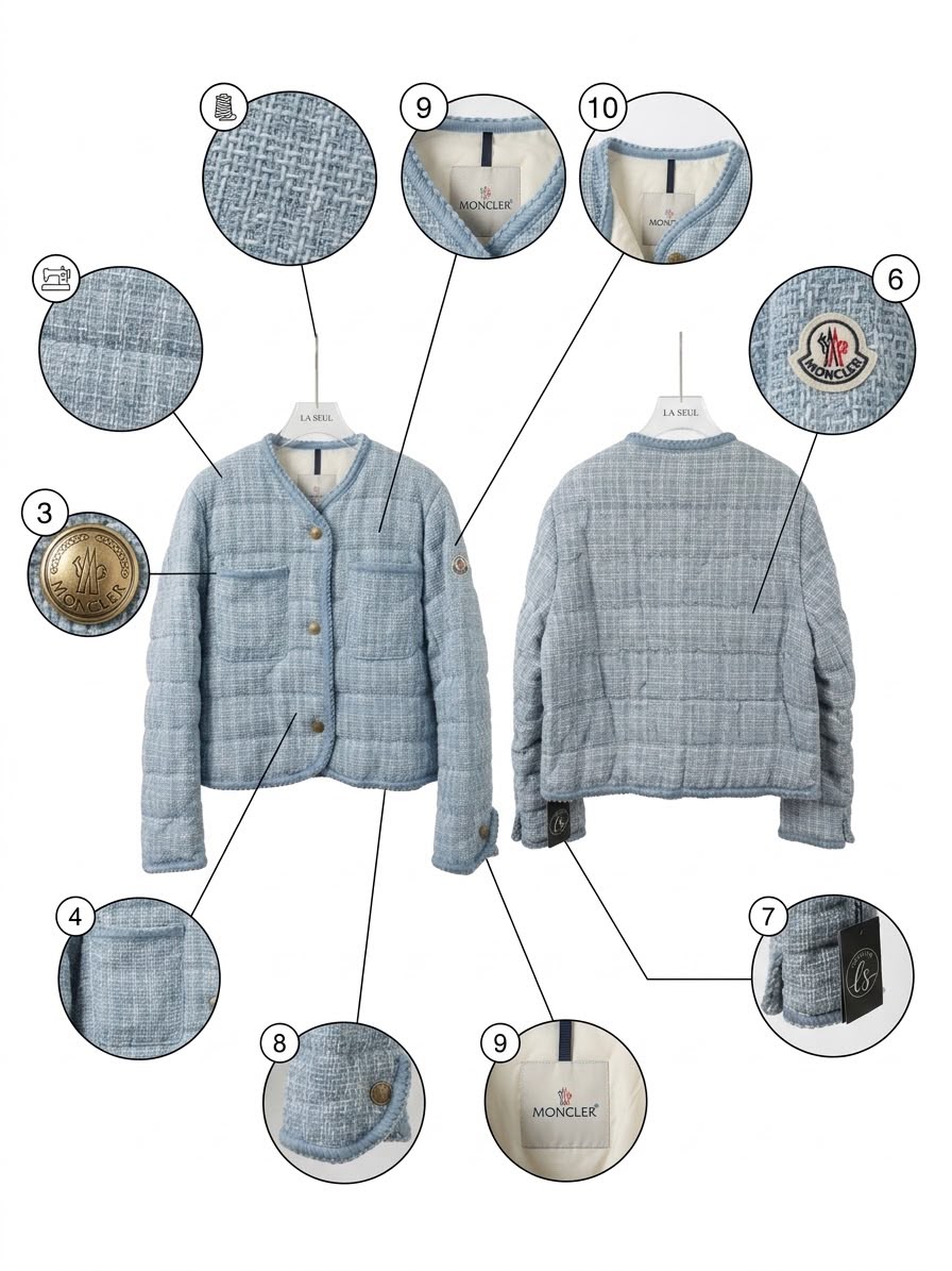 Moncler jacket Blue