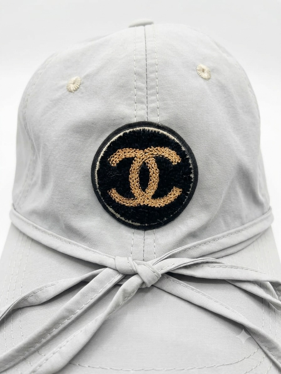 cap chanel grey