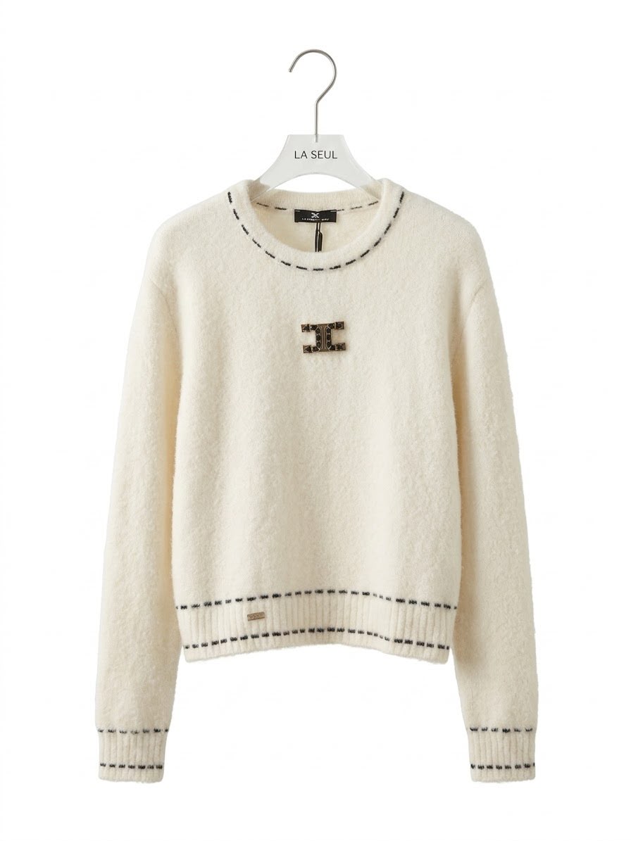 Elisabetta Franchi knitwear Beige