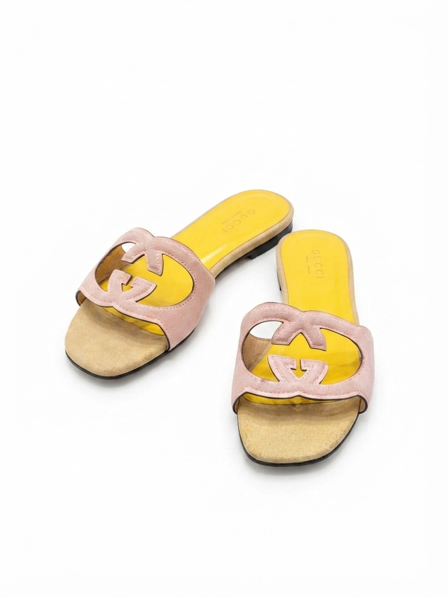slipper gucci yellow