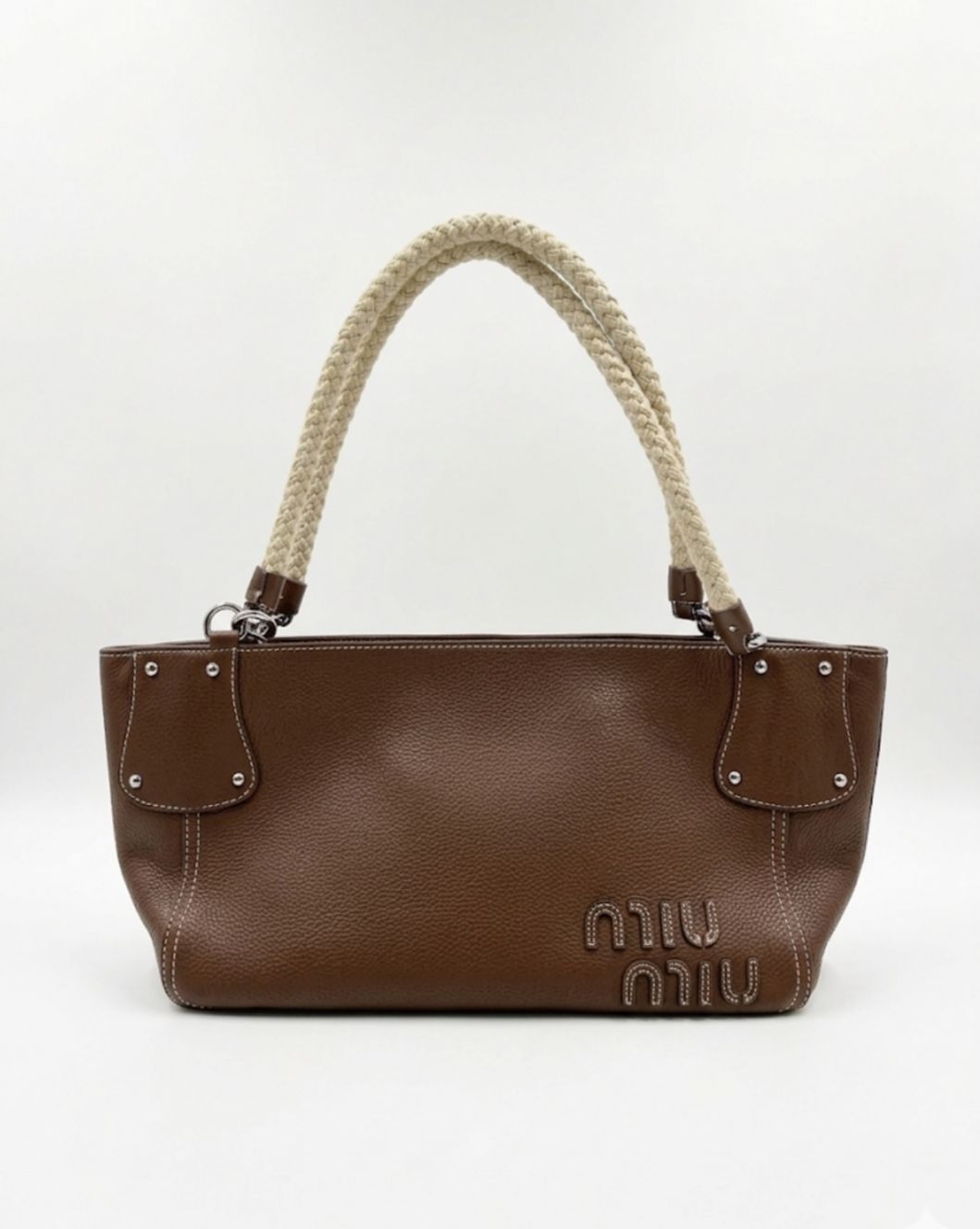bag miu miu brown