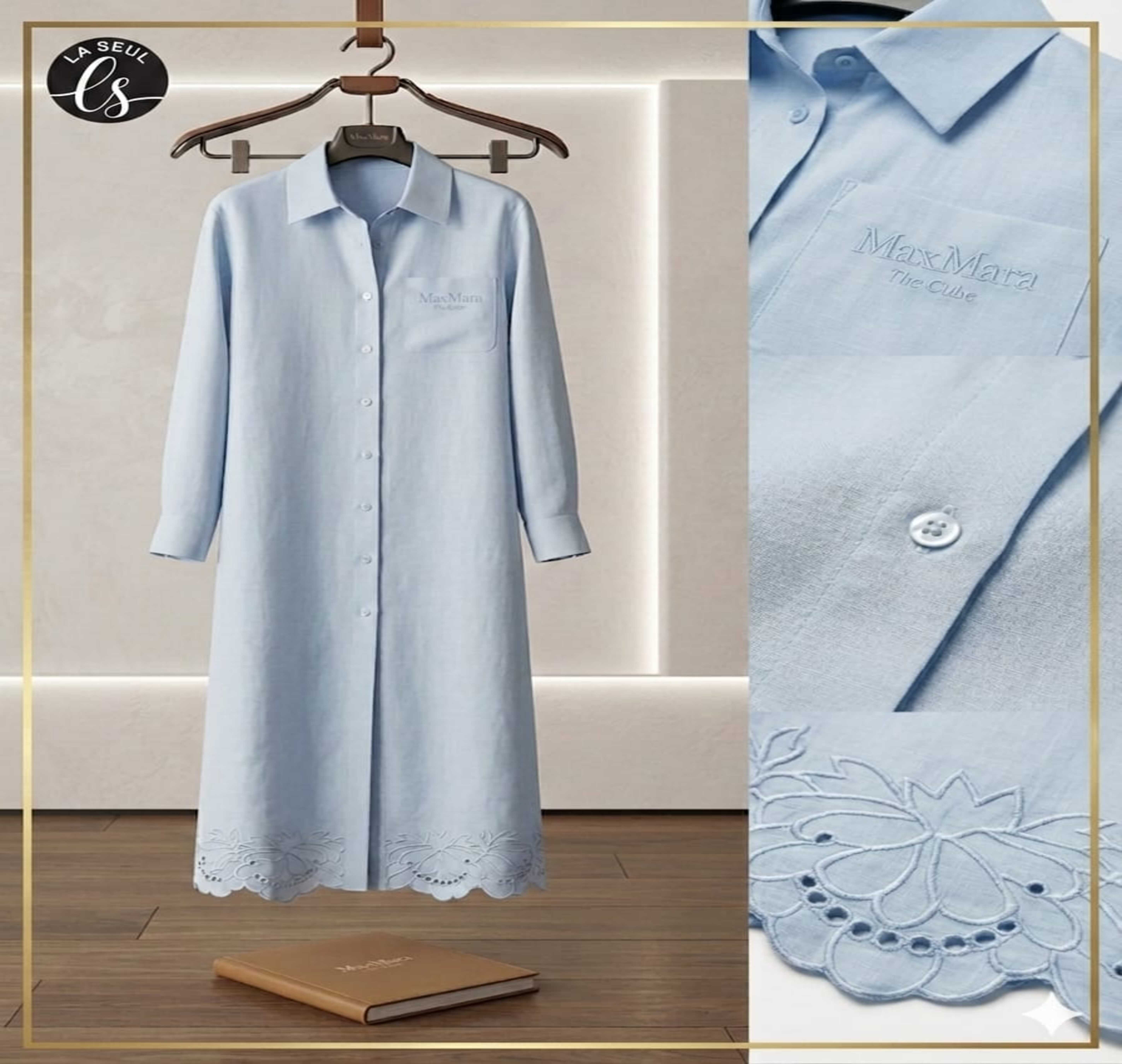 Max Mara Dress BabyBlue