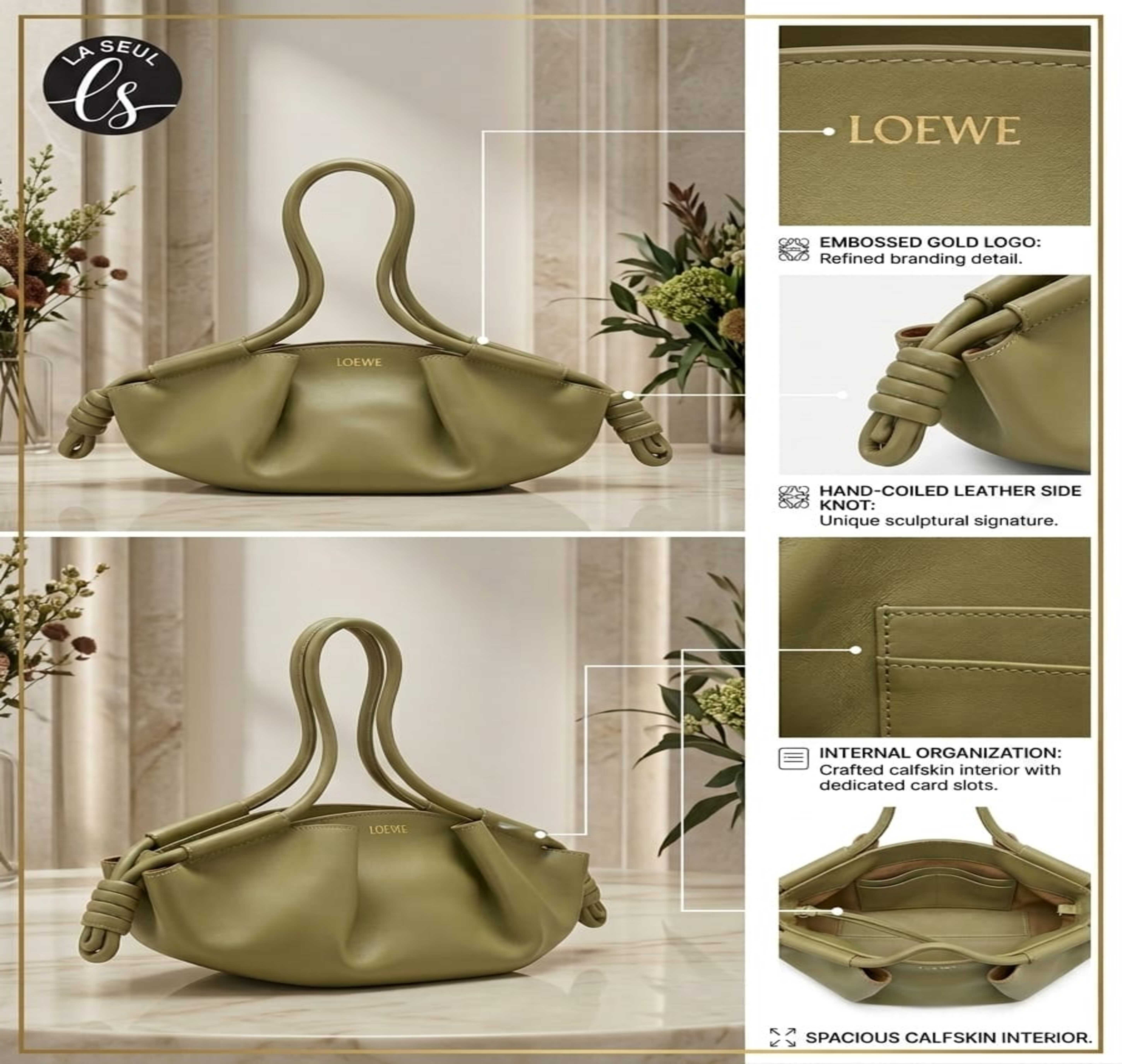 bag loewe green