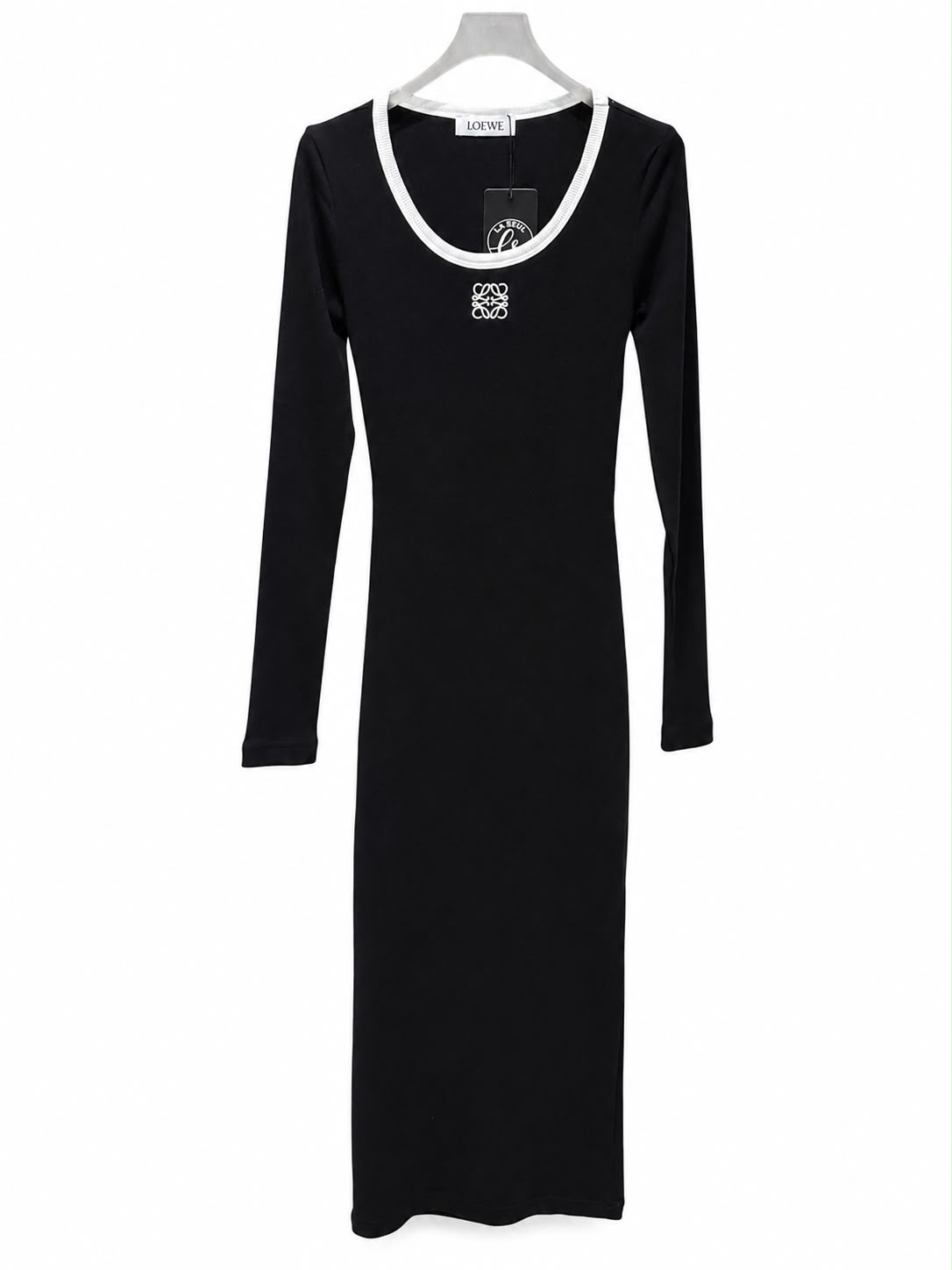 Dress  black bodycon long sleeve