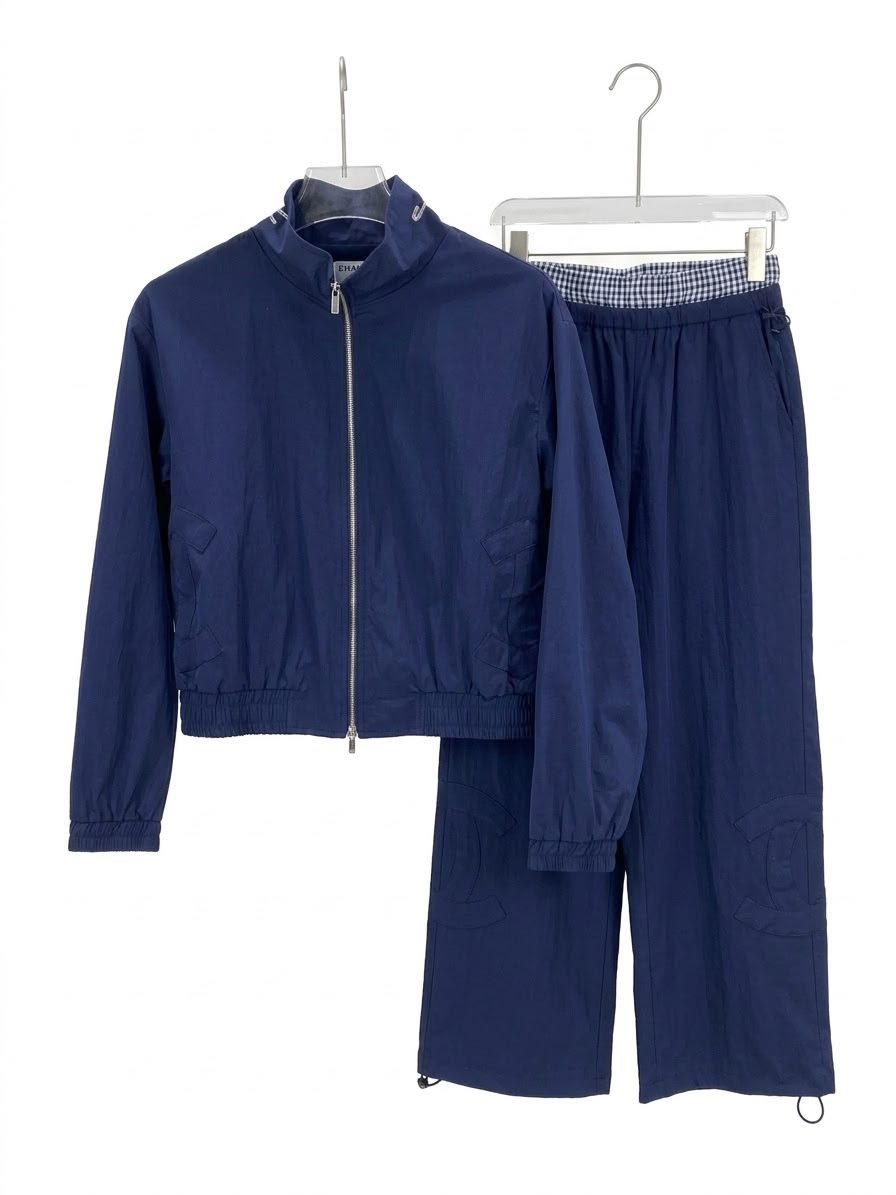 suit navy strass